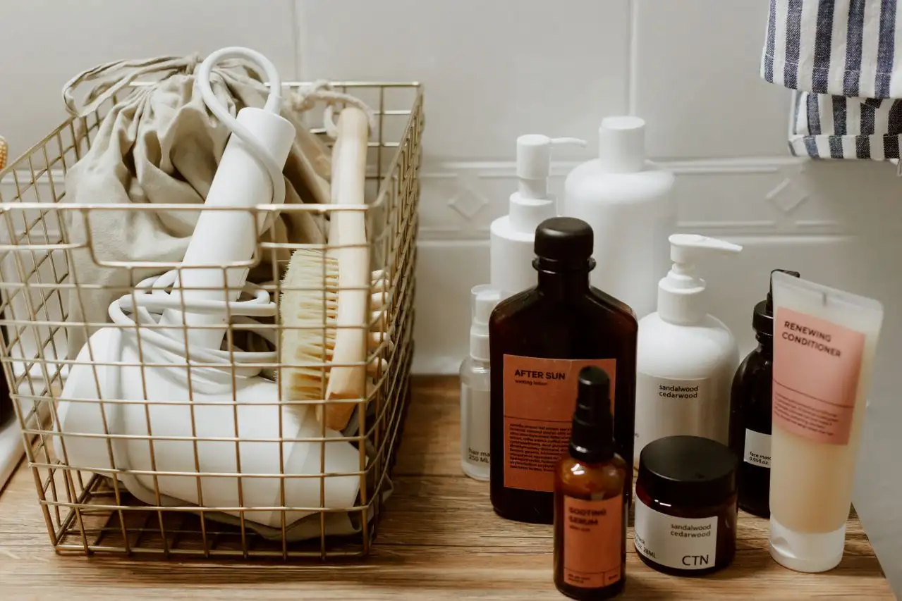Productos de cuidado personal y del hogar con ingredientes AZ